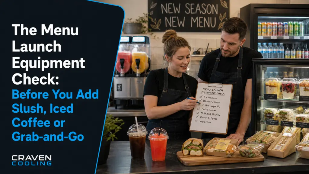 The Menu Launch Equipment Check: Before You Add Slush, Iced Coffee or Grab-and-Go