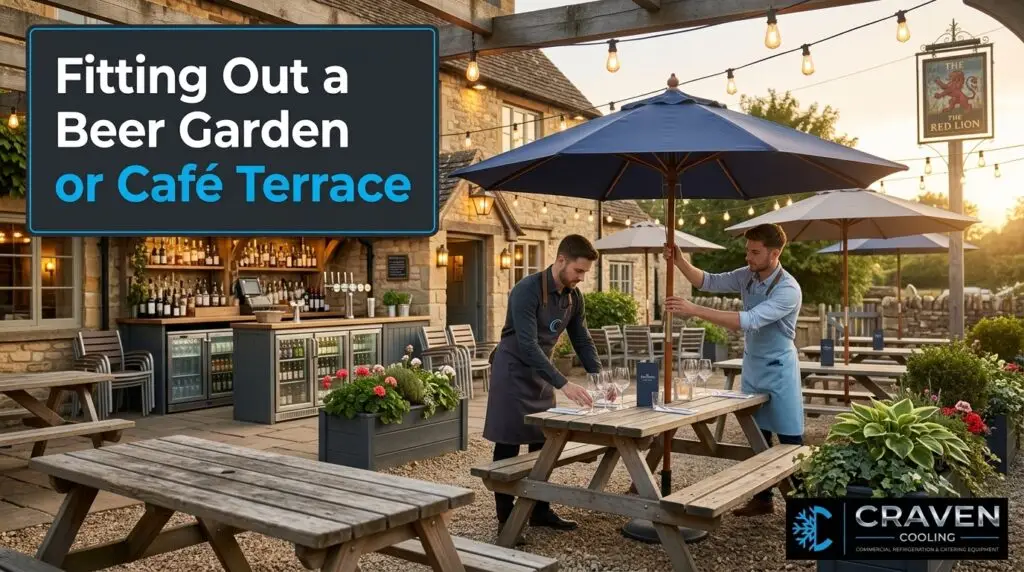 Fitting Out a Beer Garden or Café Terrace