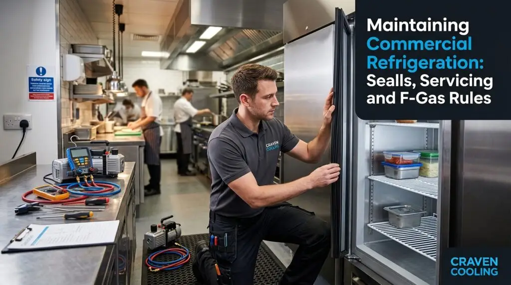 Maintaining Commercial Refrigeration — Seals, Servicing and F-Gas Rules