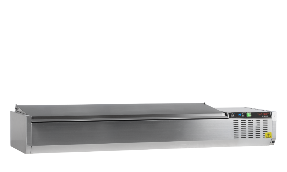 G-Line by TEFCOLD GVC33-180 S/S Gastronorm Topping Shelf With Lid