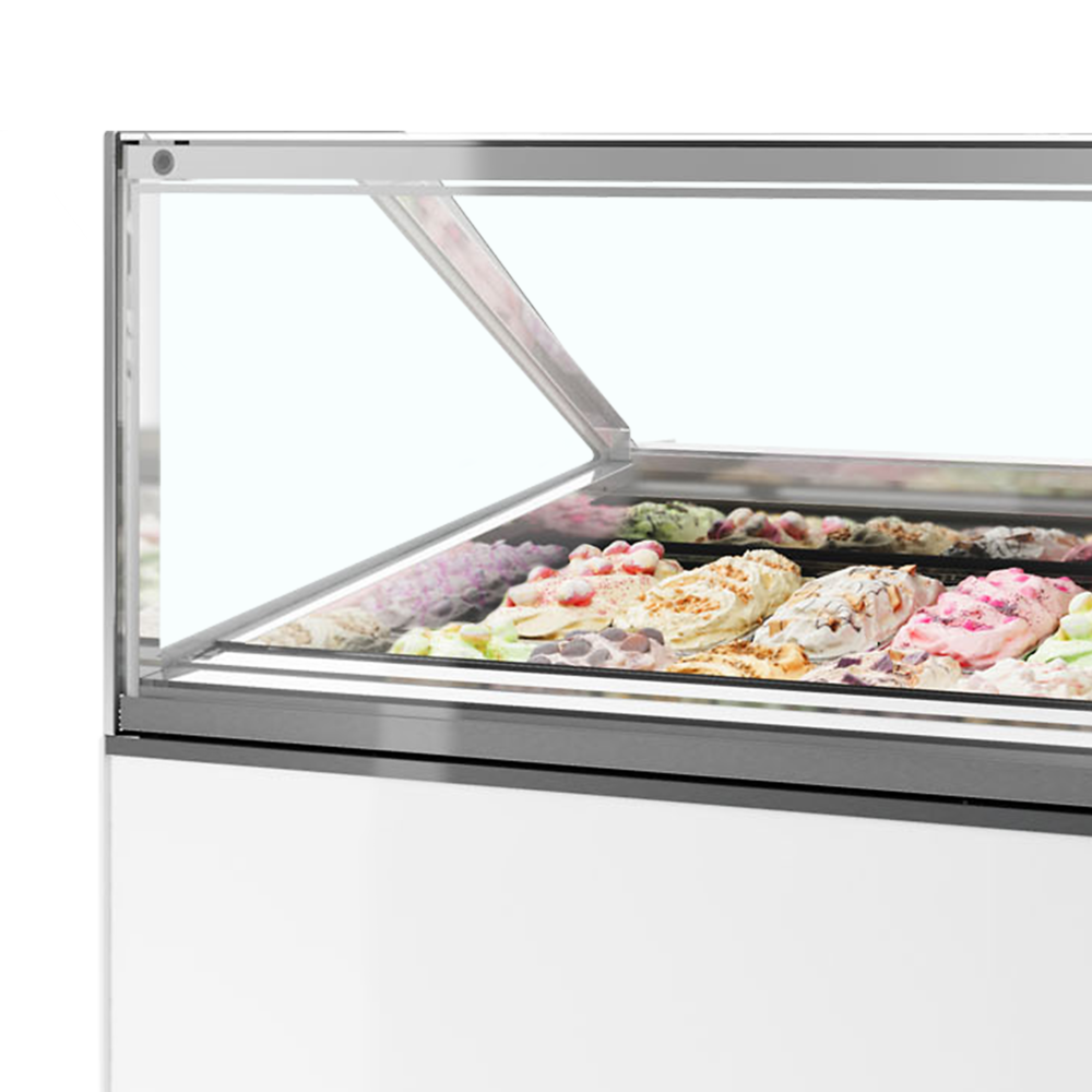 ISA MILLENNIUM ST16 Ventilated Scoop Ice Cream Display - Image 3