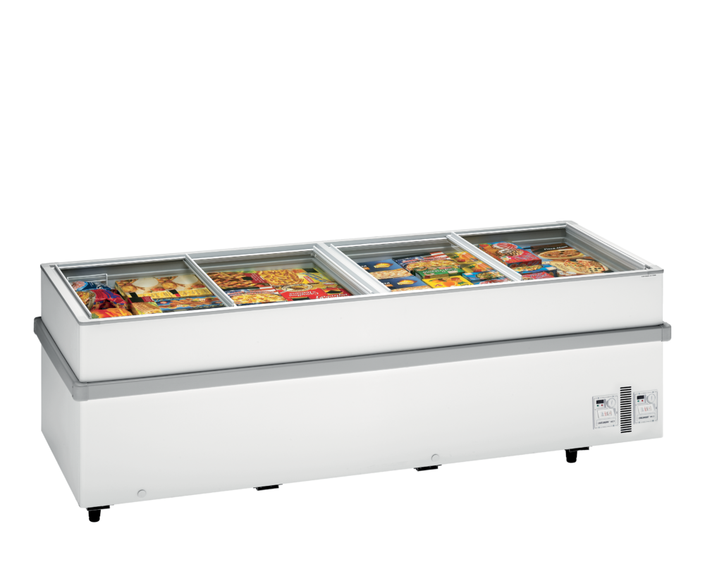 TEFCOLD 1100CHV WH Island Site Freezer