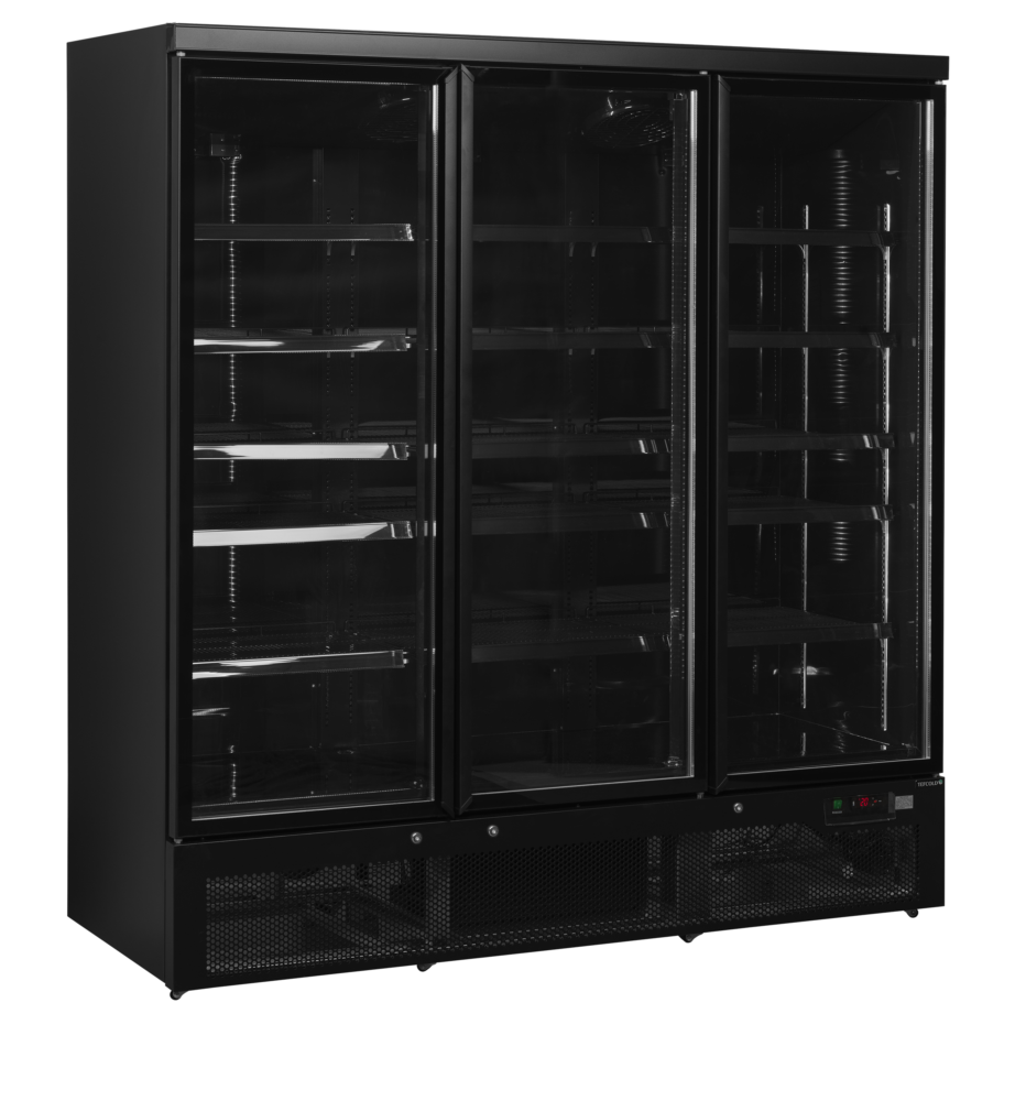 TEFCOLD Atom Maxi C3DBB Glass Door Merchandiser