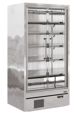 TEFCOLD Galaxy+ GP10FGD SS Multideck With Doors
