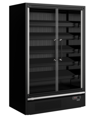 TEFCOLD Galaxy+ GP14FGD Black Multideck With Doors