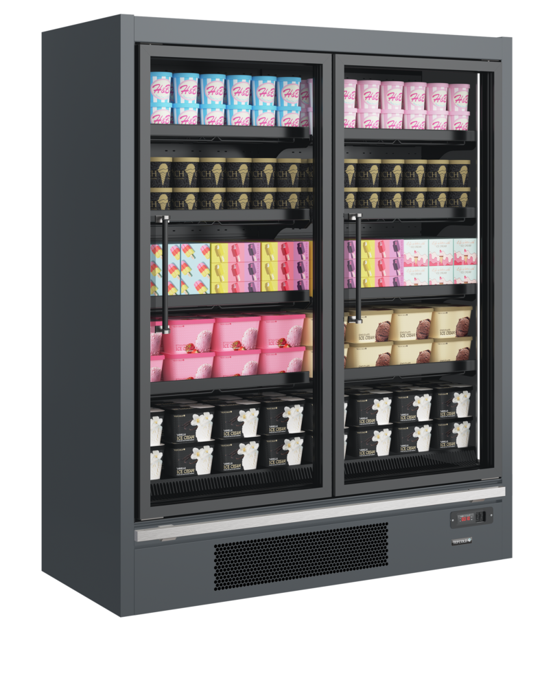 TEFCOLD Galaxy+ GPF2D Glass Door Freezer - Image 2