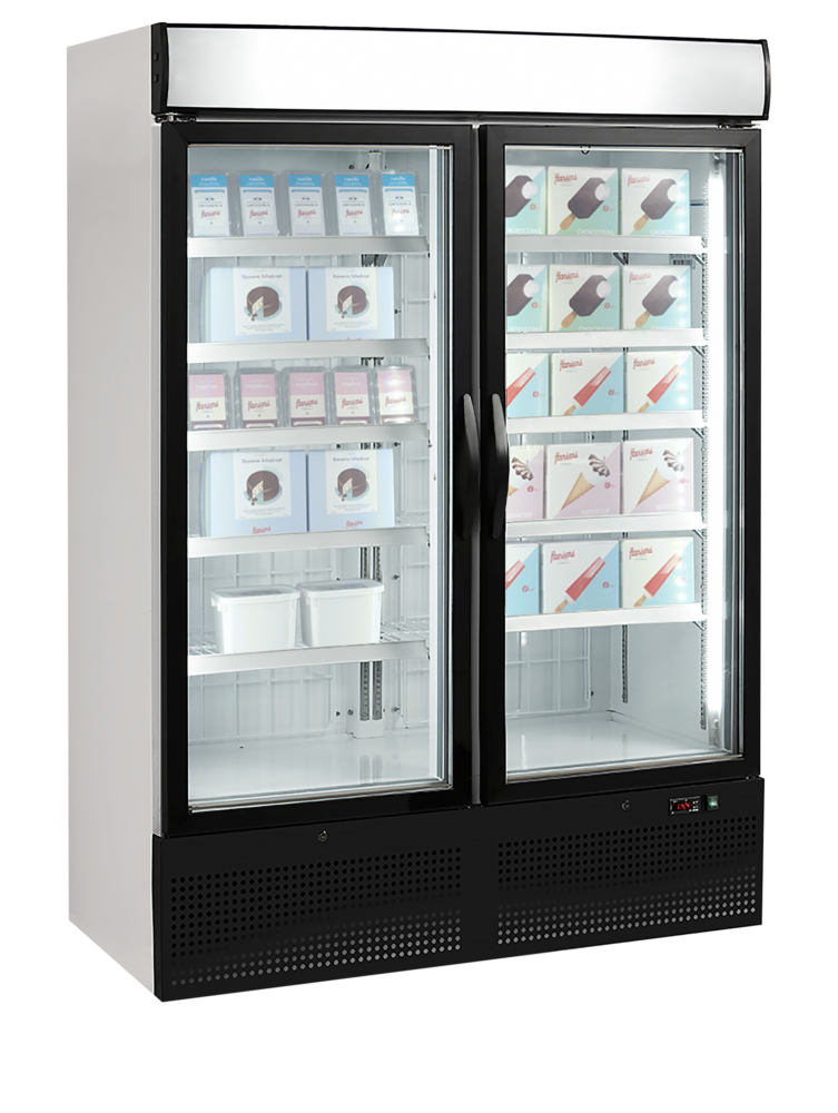 TEFCOLD NF5000G Glass Door Display Freezer - Image 2
