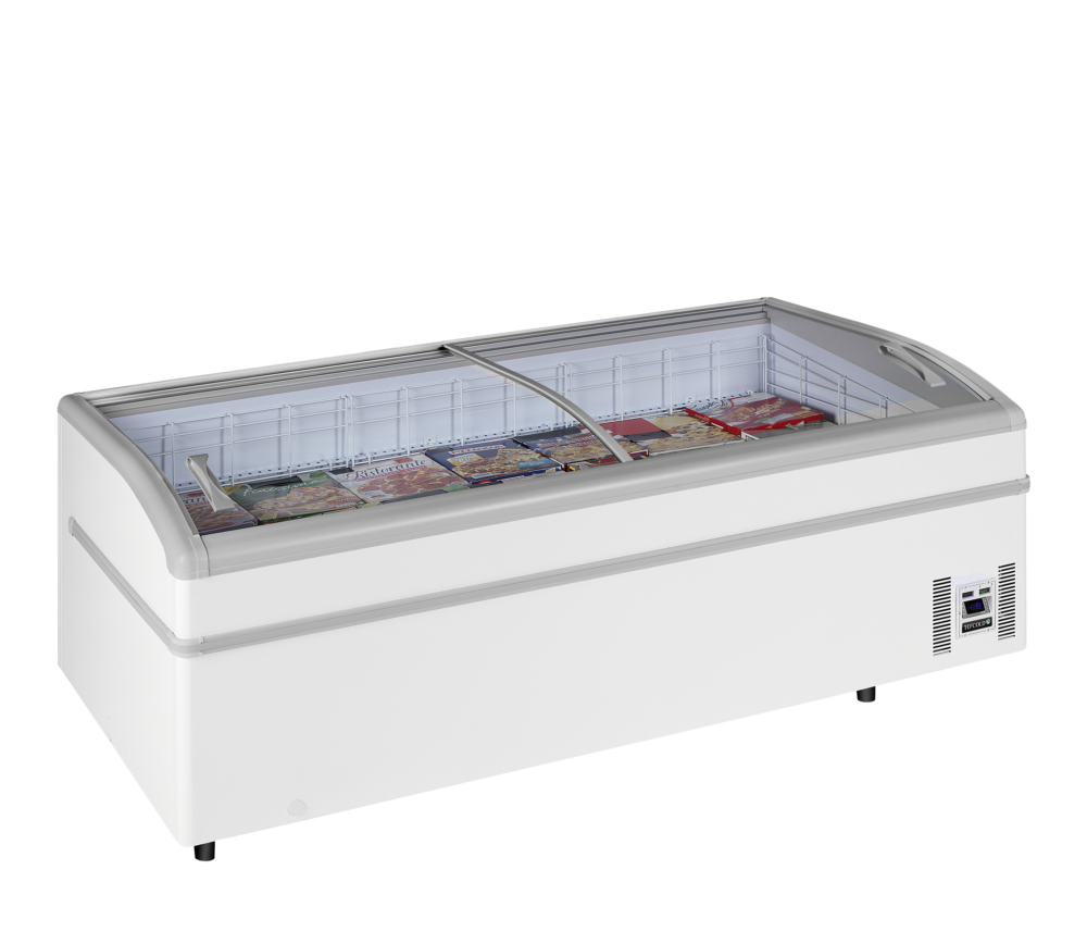 TEFCOLD SUPER 200DE White High Vision Supermarket Freezer