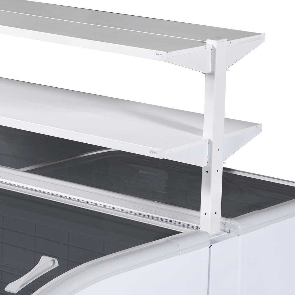 TEFCOLD SUPER 200DE White High Vision Supermarket Freezer - Image 3