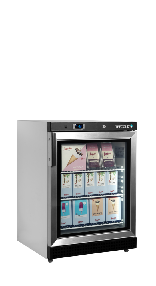 TEFCOLD UF200VG Glass Door Display Freezer - Image 2