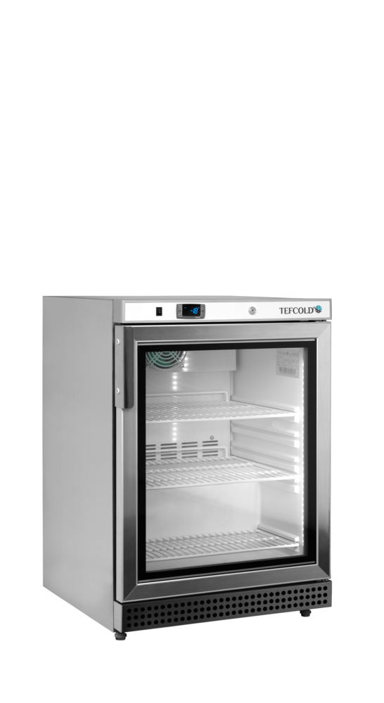 TEFCOLD UF200VSG Glass Door Display Freezer