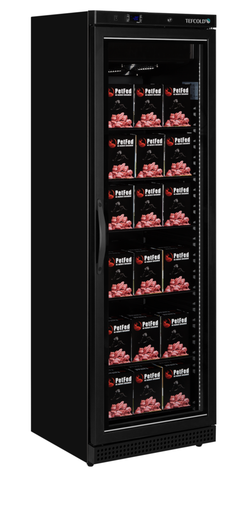 TEFCOLD UF400VGB Glass Door Display Freezer - Image 2