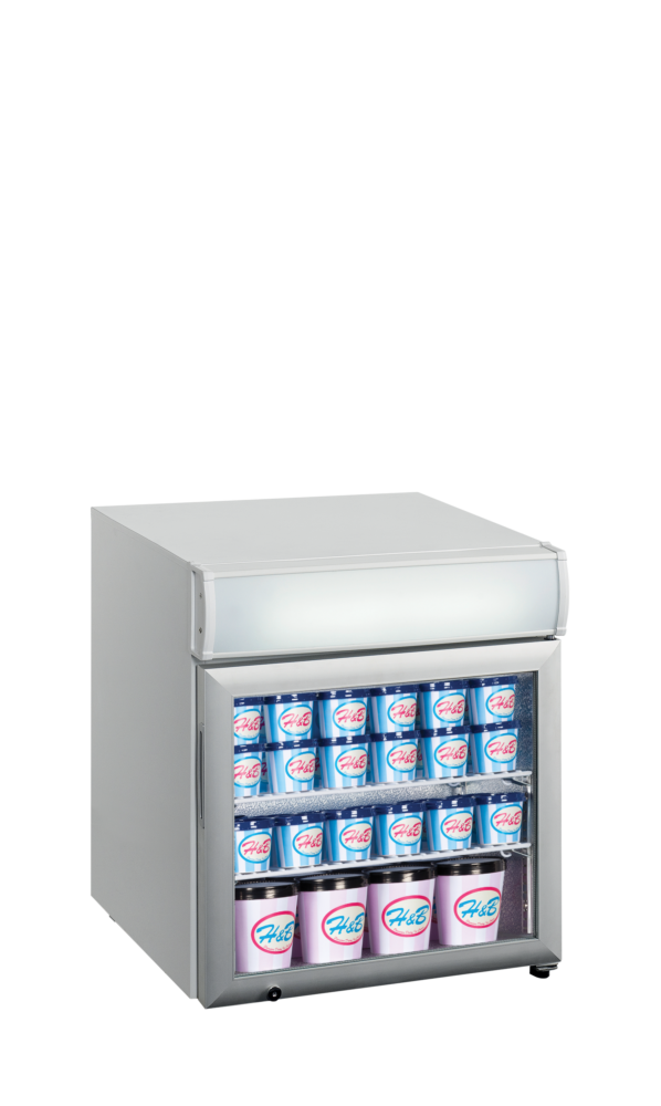 TEFCOLD UF50GCP Glass Door Display Freezer - Image 2