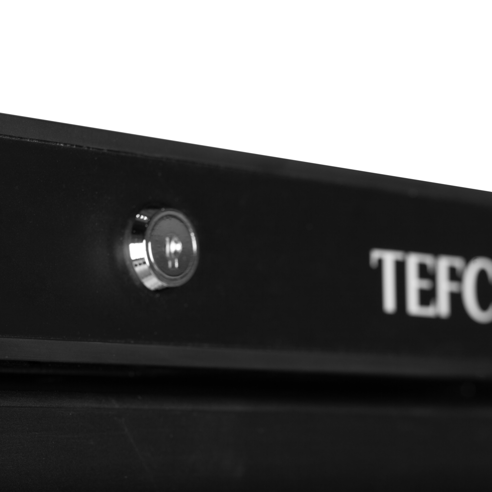 TEFCOLD UR400G BLACK Glass Door Merchandiser - Image 3